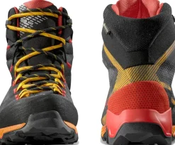 Hiking Shoes & Boots|Hiking Boots-La Sportiva Mens Aequilibrium Hike GTX Boots - Carbon-Yellow