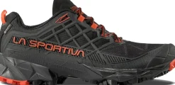 Hiking Shoes & Boots|Walking Shoes-La Sportiva Mens Akyra II GTX Shoes - Black-Cherry Tomato