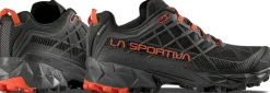 Hiking Shoes & Boots|Walking Shoes-La Sportiva Mens Akyra II GTX Shoes - Black-Cherry Tomato