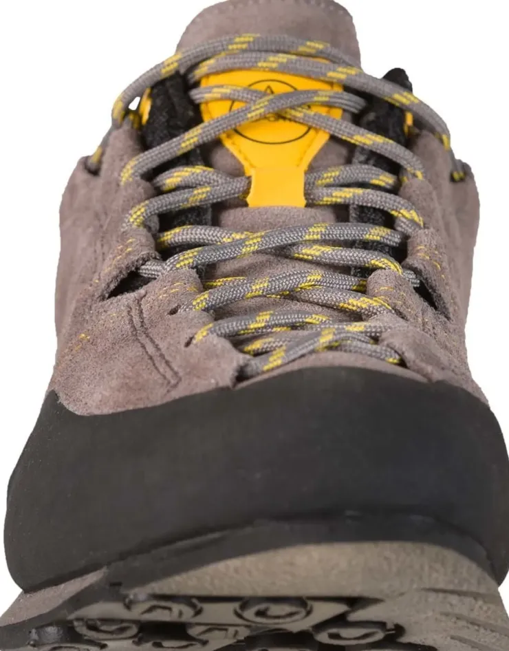 Hiking Shoes & Boots|Approach Shoes-La Sportiva Mens Boulder X Approach Shoes - Grey-Yellow