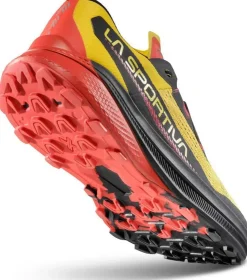 Hiking Shoes & Boots|Running Shoes-La Sportiva Mens Prodigio Trail Running Shoe - Yellow-Black