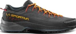 Hiking Shoes & Boots|Approach Shoes-La Sportiva Mens TX4 EVO Approach Shoes - Carbon-Papaya