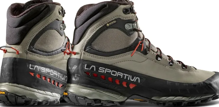 Hiking Shoes & Boots|Hiking Boots-La Sportiva Mens TX5 GTX Boots - Clay-Saffron