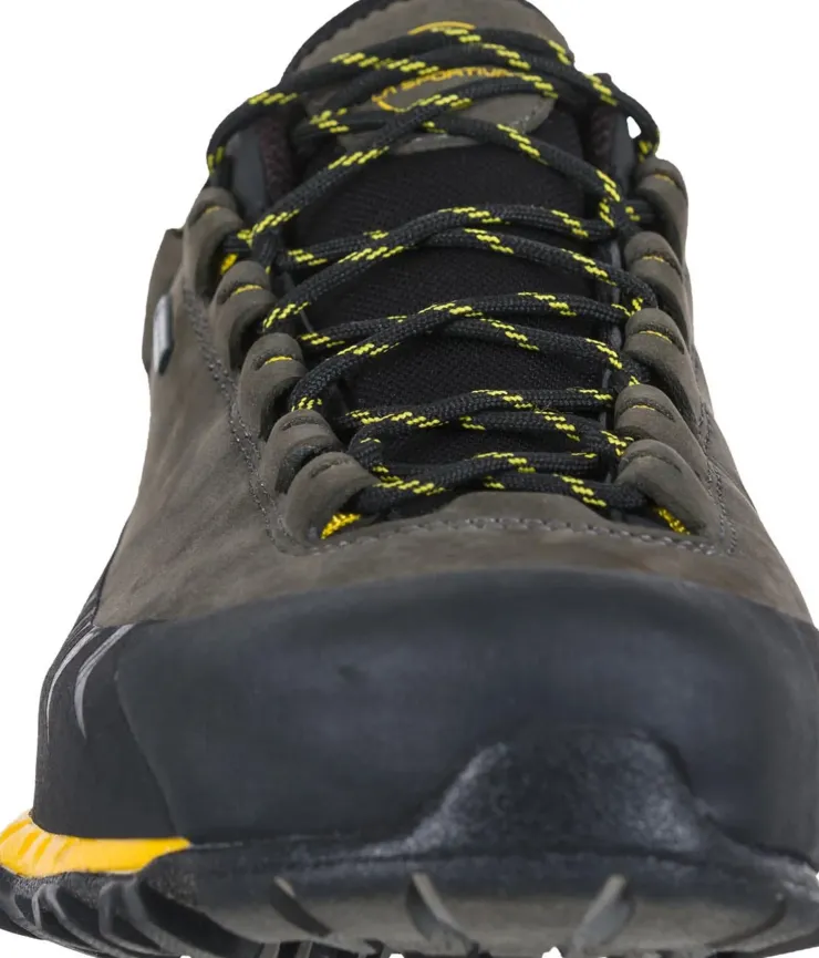 Hiking Shoes & Boots|Approach Shoes-La Sportiva Mens TX5 Low GTX Shoes - Carbon-Yellow