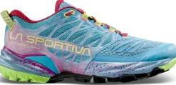 Hiking Shoes & Boots|Running Shoes-La Sportiva Womens Akasha II Running Shoe - Topaz-Red Plum