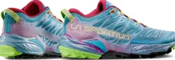 Hiking Shoes & Boots|Running Shoes-La Sportiva Womens Akasha II Running Shoe - Topaz-Red Plum