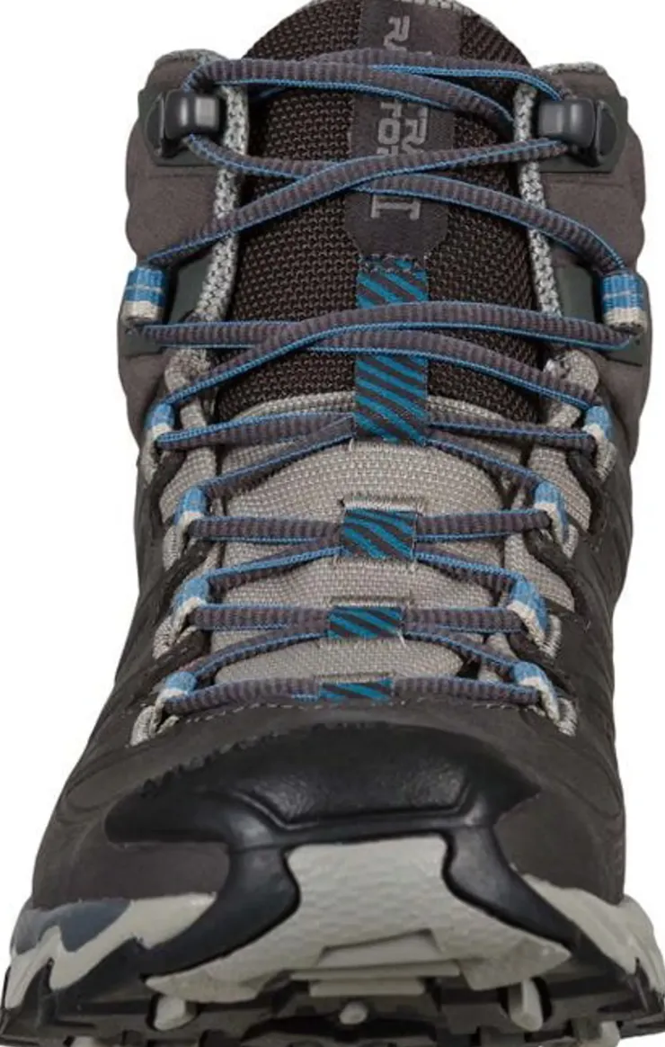 Mid Height Boots|Hiking Boots-La Sportiva Womens Ultra Raptor II Mid Leather GTX Boots - Carbon-Atlantic
