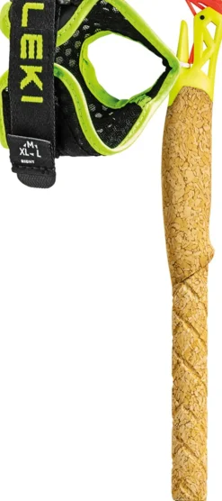 Walking Poles-Leki Ultratrail FX.One Trail Running Poles - Bright Red-Black-Neon Yellow