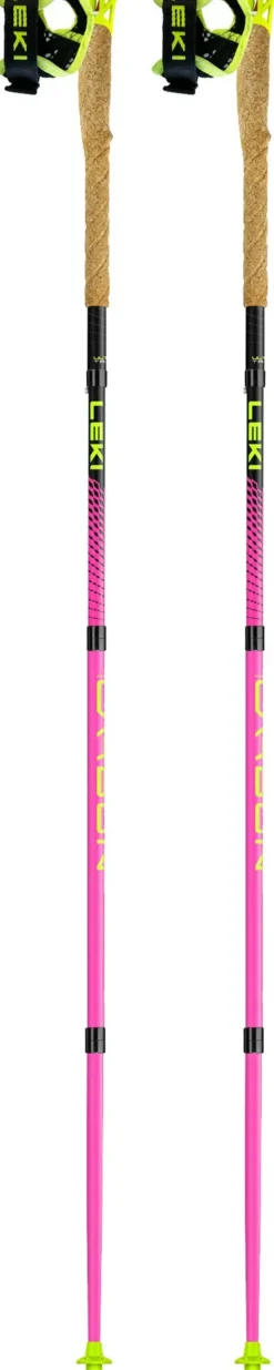 Walking Poles-Leki Ultratrail FX.One Trail Running Poles - Neon Pink-Black-Neon Yellow