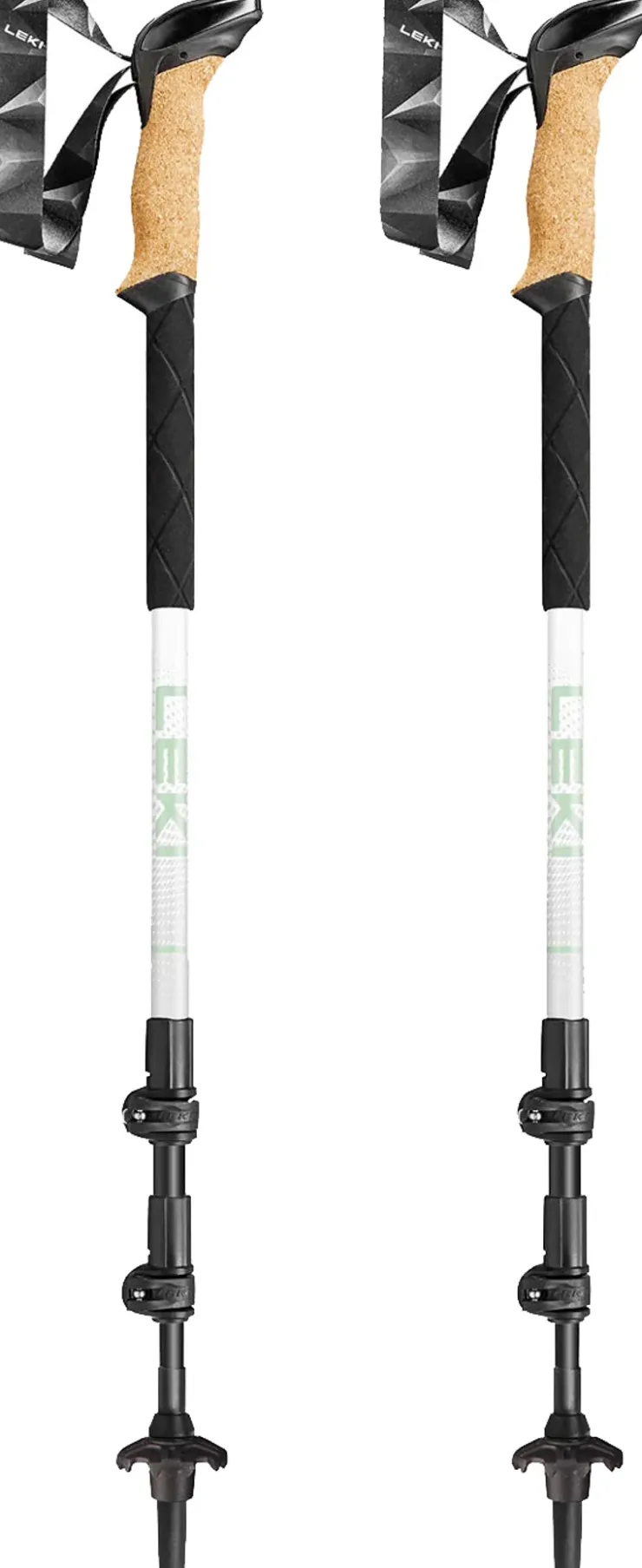 Walking Poles-Leki Womens Cressida Cork Lite Trekking Poles - Pair