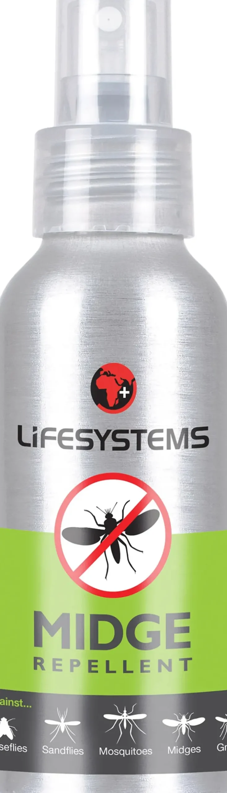 Mosquito Nets & Insect Repellents-Lifesystems Midge DEET Free Repellent Spray - 100ml