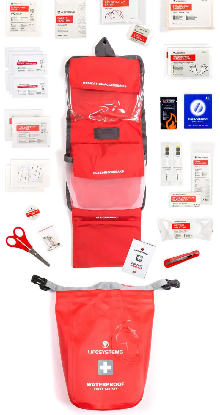 First Aid-Lifesystems Waterproof First Aid Kit