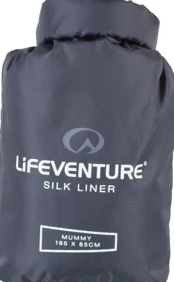 Sleep Accessories-Lifeventure Silk Sleeping Bag Liner - Mummy