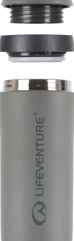 Coffee Mugs & Flasks-Lifeventure Thermal Mug - Matt Grey