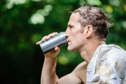 Coffee Mugs & Flasks-Lifeventure Thermal Mug - Tungsten