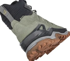 Hiking Shoes & Boots|Mid Height Boots-Lowa Mens Innovo GTX Mid Boots - Seaweed-Dune