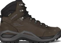 Hiking Shoes & Boots|Mid Height Boots-Lowa Mens Renegade Evo GTX Mid Boots - Dark Brown-Black