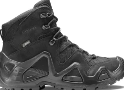 Hiking Shoes & Boots|Military Boots-Lowa Mens Zephyr GTX Mid TF Boots - Black