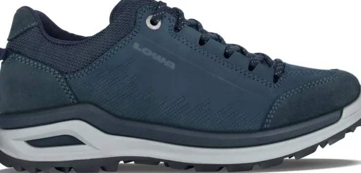 Hiking Shoes & Boots|Urban & Casual Shoes-Lowa Womens Ascona GTX Lo Shoes - Navy