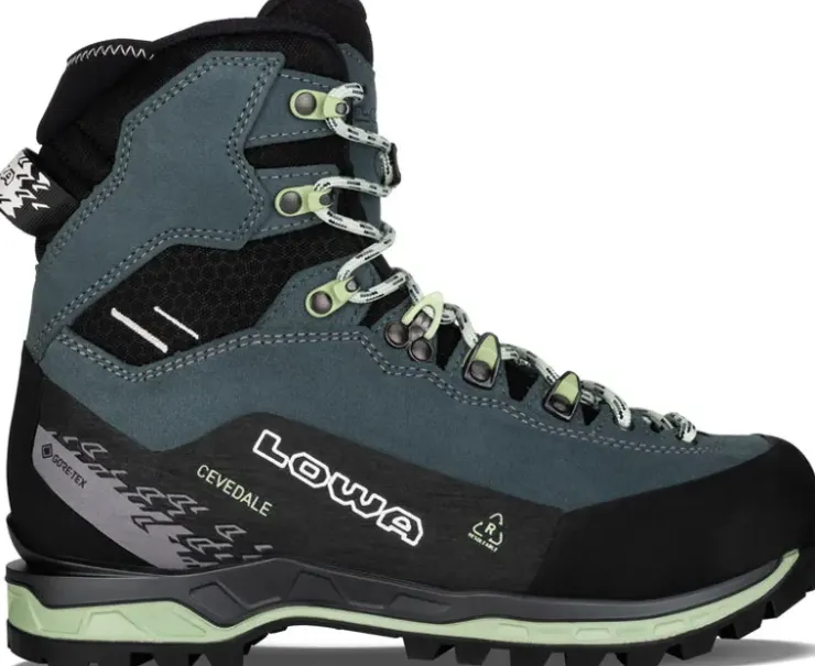 Hiking Shoes & Boots|Mid Height Boots-Lowa Womens Cevedale Pro GTX Mid Boots - Dark Petrol
