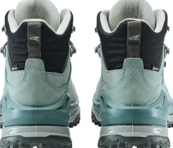 Hiking Shoes & Boots|Mid Height Boots-Lowa Womens Innovo GTX Mid Boots - Ice Blue-Light Blue