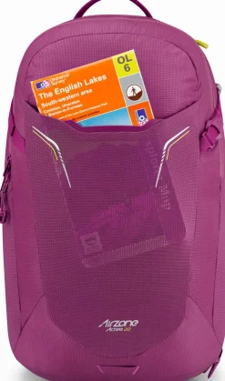 Day Packs-Lowe Alpine AirZone Active 22 Rucksack - Grape