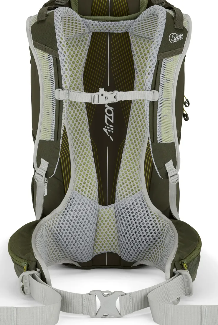 Day Packs-Lowe Alpine AirZone Trail Duo 32 Rucksack - Army-Bracken