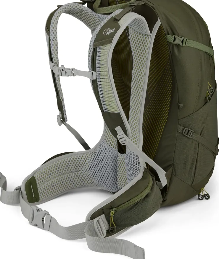 Day Packs-Lowe Alpine AirZone Trail Duo 32 Rucksack - Army-Bracken