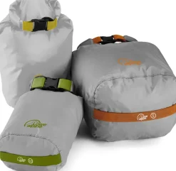 Dry Bags & Waterproof Cases-Lowe Alpine Drysack Set - Zinc