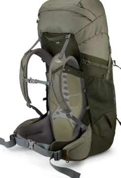 Backpacking Packs-Lowe Alpine Sirac Plus 65 Rucksack - Light Khaki-Army