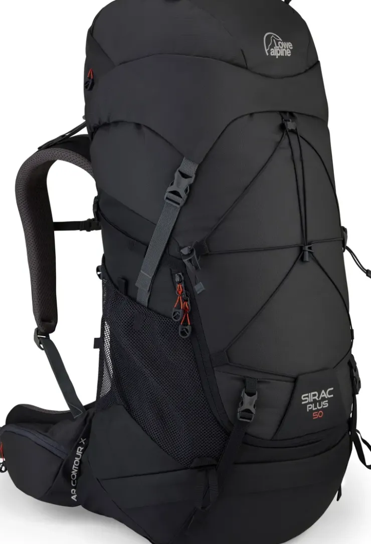 Backpacking Packs-Lowe Alpine Sirac Plus 50 Rucksack - Ebony