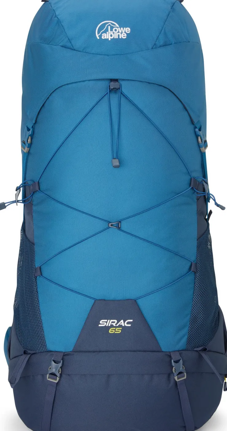 Backpacking Packs-Lowe Alpine Sirac 65 Rucksack - Deep Ink