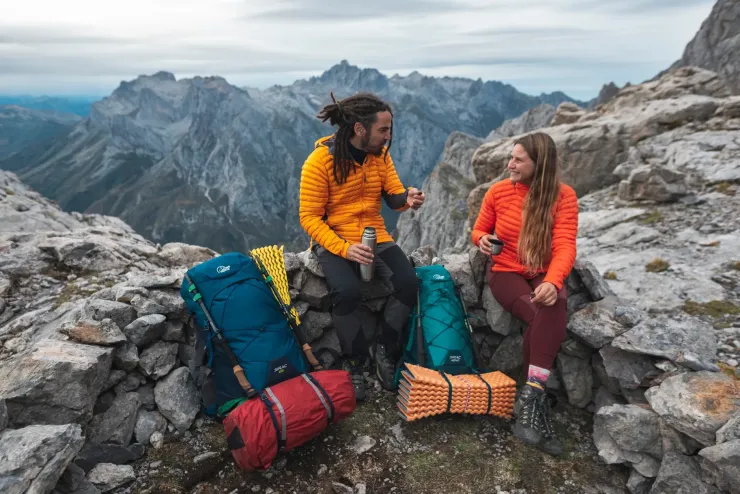 Backpacking Packs-Lowe Alpine Sirac 65 Rucksack - Deep Ink