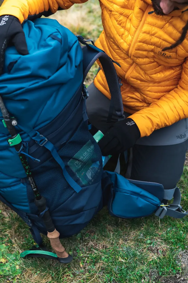 Backpacking Packs-Lowe Alpine Sirac 65 Rucksack - Deep Ink