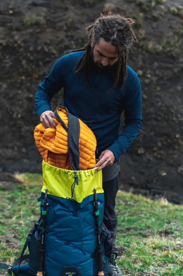 Backpacking Packs-Lowe Alpine Sirac 65 Rucksack - Deep Ink
