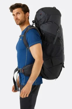 Backpacking Packs-Lowe Alpine Sirac 65 Rucksack - Ebony