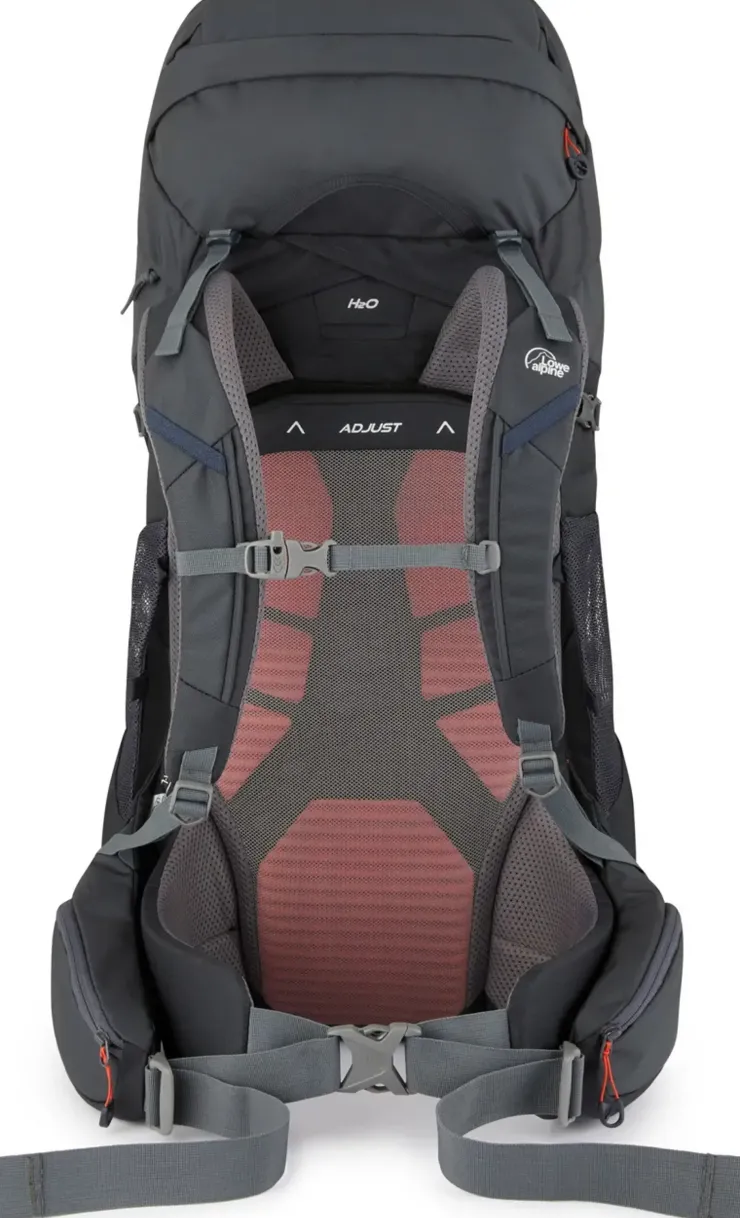 Backpacking Packs-Lowe Alpine Sirac 50 Rucksack - Ebony