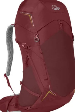 Backpacking Packs-Lowe Alpine Womens AirZone Trek ND43:50 Backpack - Raspberry