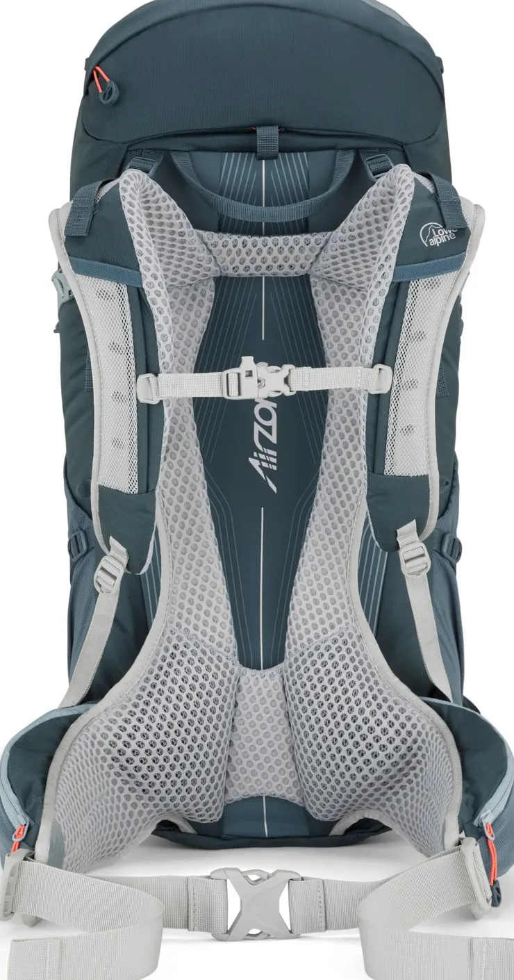 Backpacking Packs-Lowe Alpine Womens AirZone Trail Camino ND35:40 Rucksack - Orion Blue