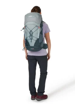 Backpacking Packs-Lowe Alpine Womens AirZone Trail Camino ND35:40 Rucksack - Orion Blue