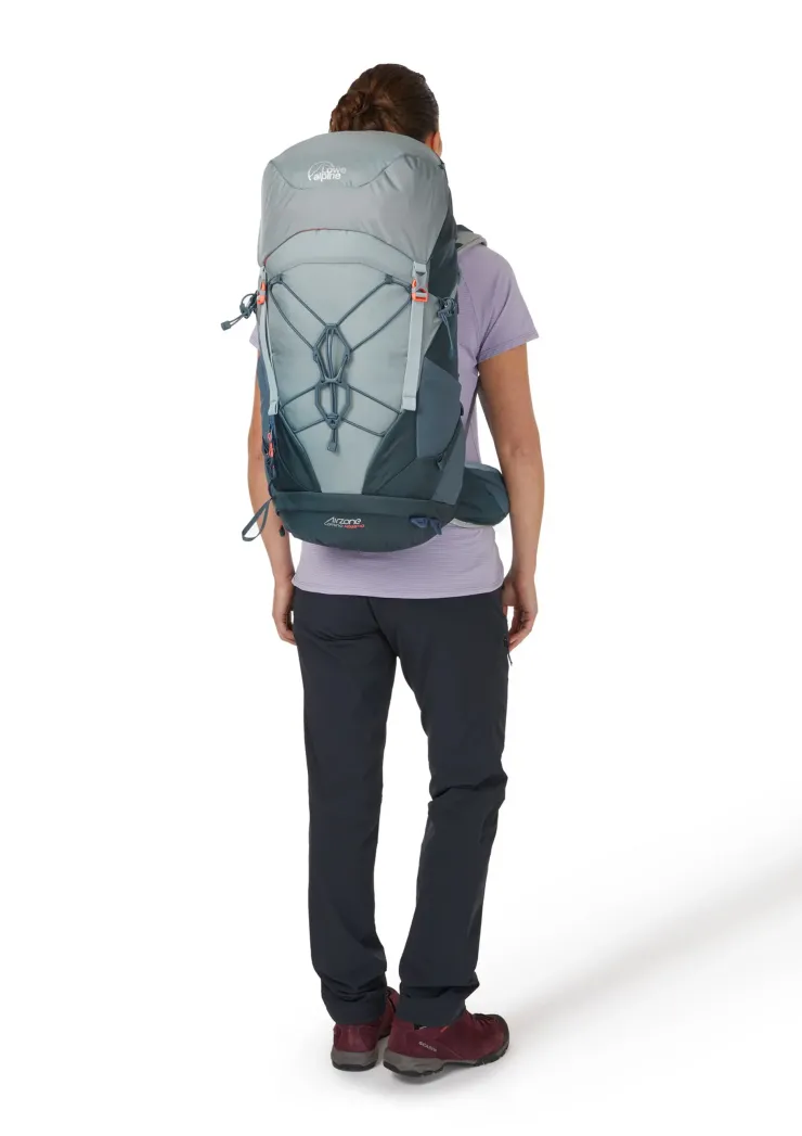 Backpacking Packs-Lowe Alpine Womens AirZone Trail Camino ND35:40 Rucksack - Orion Blue