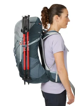 Backpacking Packs-Lowe Alpine Womens AirZone Trail Camino ND35:40 Rucksack - Orion Blue