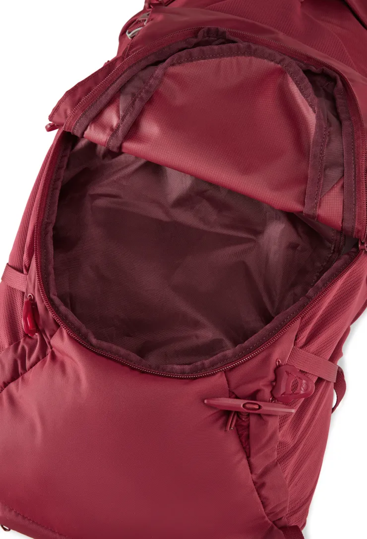 Backpacking Packs-Lowe Alpine Womens AirZone Trek ND33:40 Rucksack - Raspberry