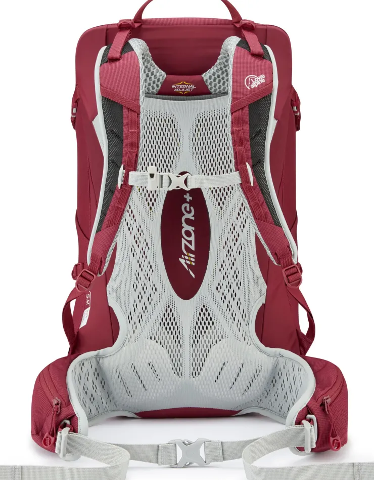 Day Packs-Lowe Alpine Womens AirZone Trek ND26 Rucksack - Raspberry