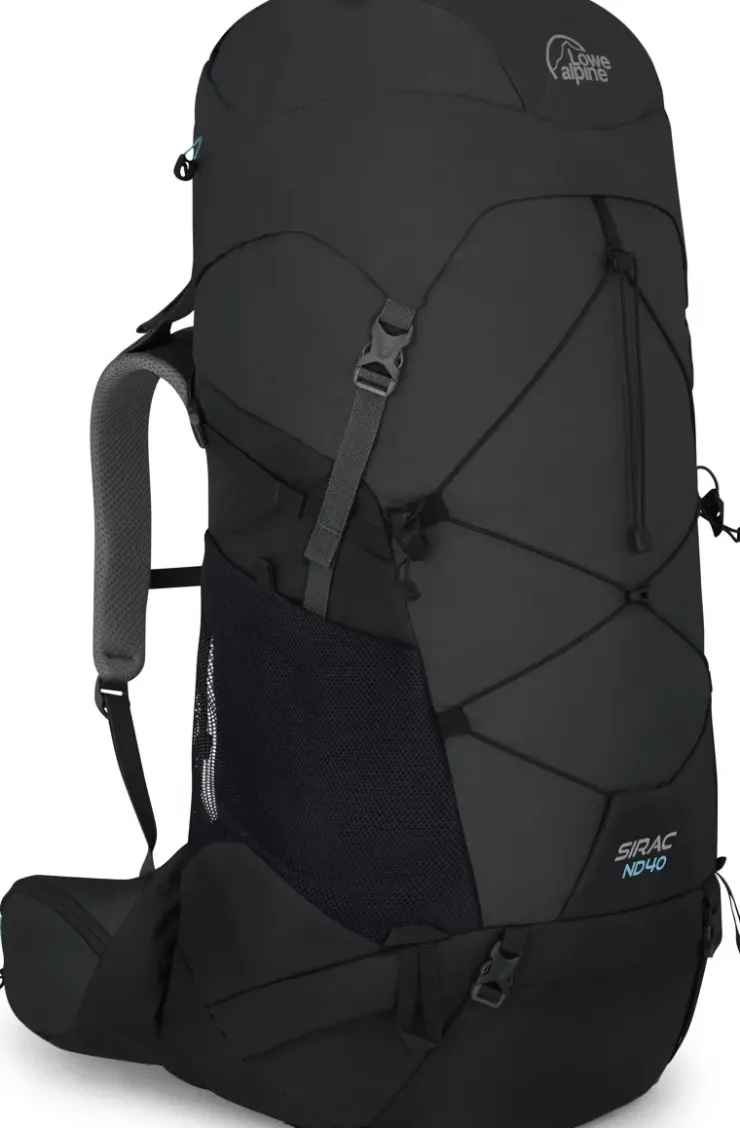 Backpacking Packs-Lowe Alpine Womens Sirac ND40 Rucksack - Ebony
