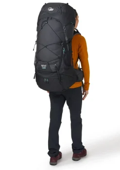 Backpacking Packs-Lowe Alpine Womens Sirac Plus ND65 Rucksack - Ebony
