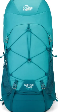 Backpacking Packs-Lowe Alpine Womens Sirac Plus ND40 Rucksack - Sagano Green