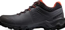 Hiking Shoes & Boots|Walking Shoes-Mammut Mens Mercury IV Low GTX Shoes - Titanium-Hot Red