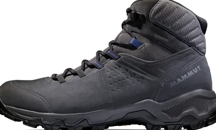 Hiking Shoes & Boots|Mid Height Boots-Mammut Mens Mercury IV Mid GTX Boots - Dark Titanium-Black