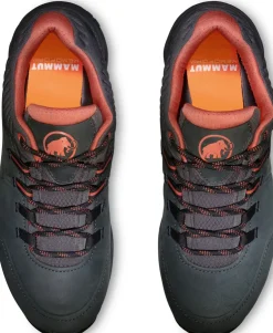 Hiking Shoes & Boots|Walking Shoes-Mammut Womens Nova IV Low GTX Shoes - Black-Apricot Brandy